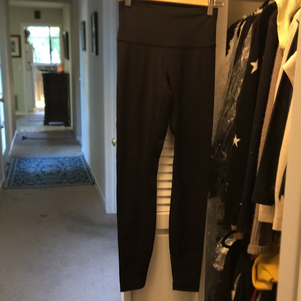Black lululemon size 4 wonder under full length